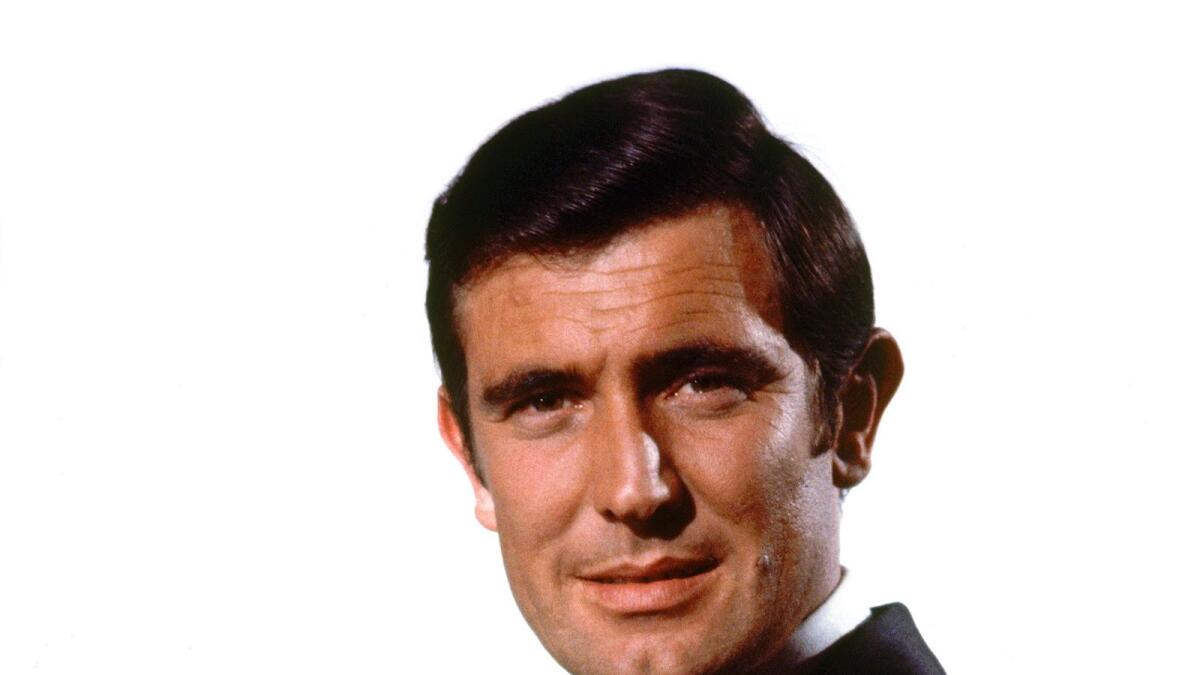 Former James Bond star George Lazenby