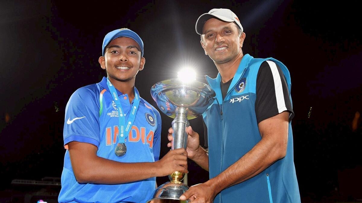 Dravid hopes Indian colts can achieve more success after World Cup glory