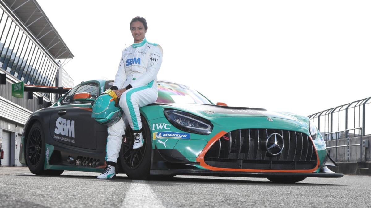 Saudi racing star Reema Juffali. — Supplied photo