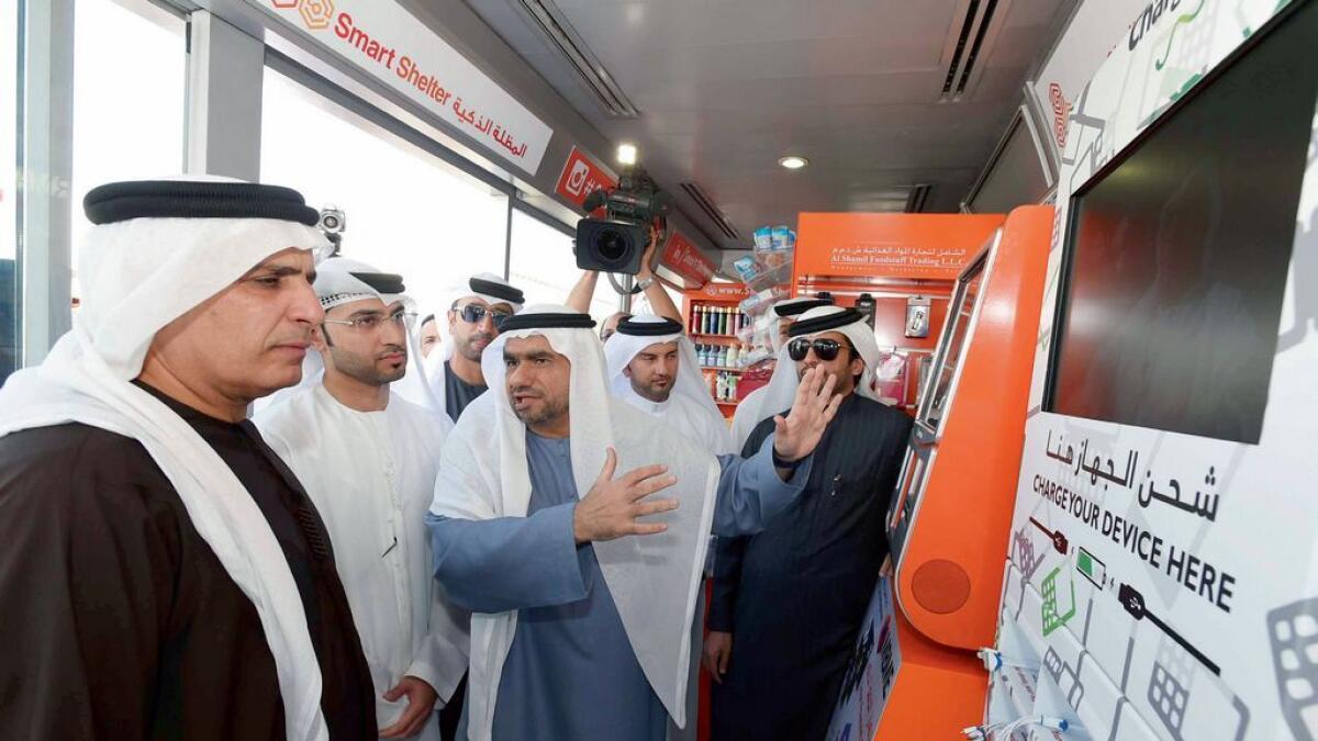 WiFi will make AC bus shelters in Dubai smart