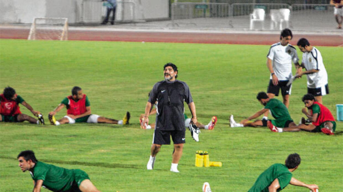 Maradona will stay with club: Al Wasl