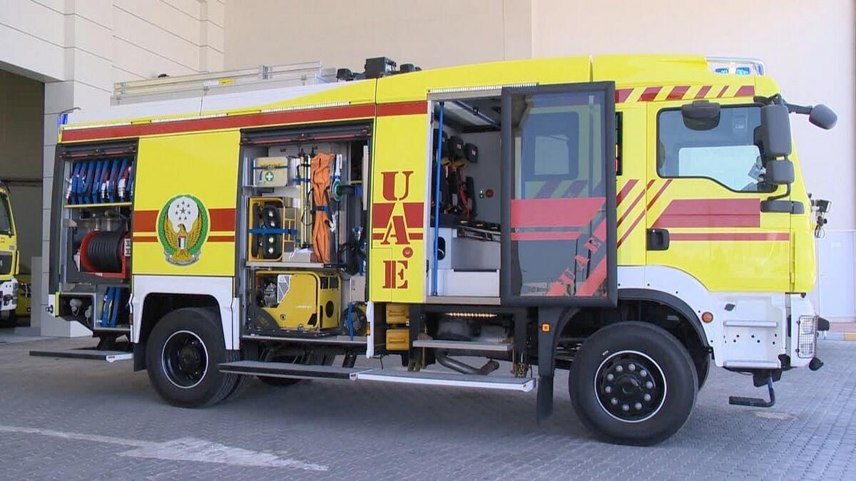firefighting, firefighters, civil defence, Abu Dhabi, UAE, technology