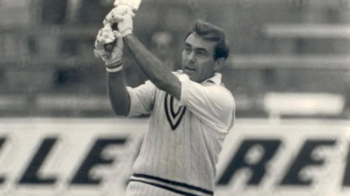 John Edrich played in the first-ever one-day international, against Australia at Melbourne in 1971, hitting the first boundary, making the first half-century. He was named man-of-the-match. (England Cricket Twitter )