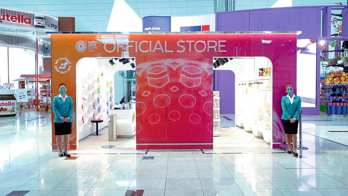 Official EXPO Dubai 2020 Shop in Concourse B