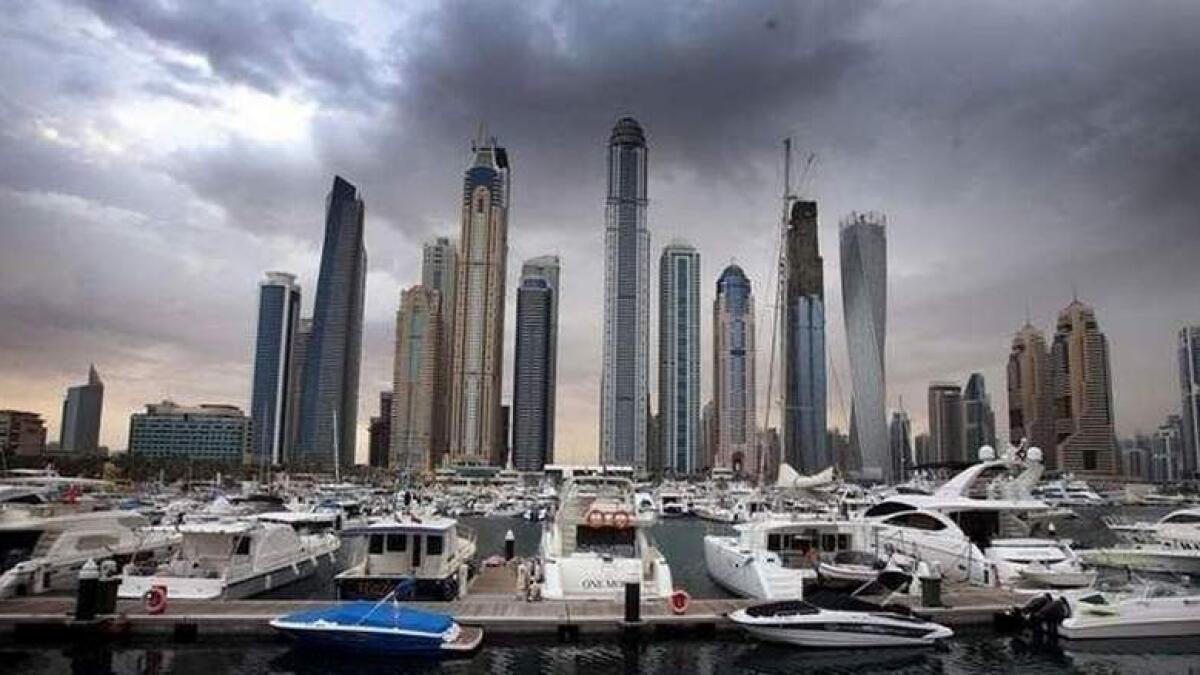 Cloudy day with rain forecast in UAE, temperature to rise slightly
