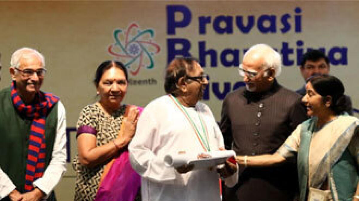 Indian expat gets Pravasi Bharatiya Samman Award