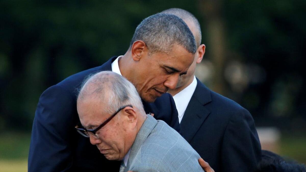 Watch: Obama speaks at Hiroshima Peace Memorial Park