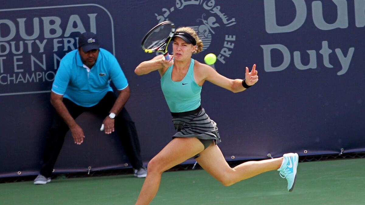 Eugenie Bouchard hopes to qualify for Australian Open. — KT file