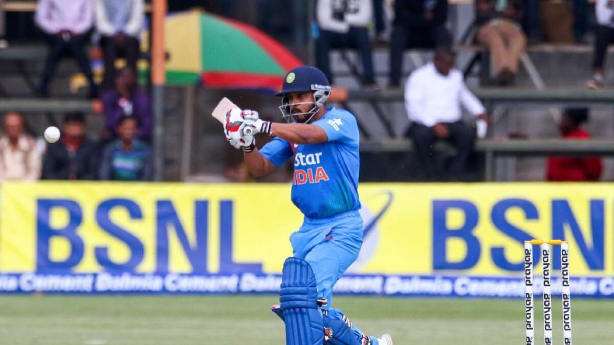 Jadhav stars as India win T20 series in Zimbabwe