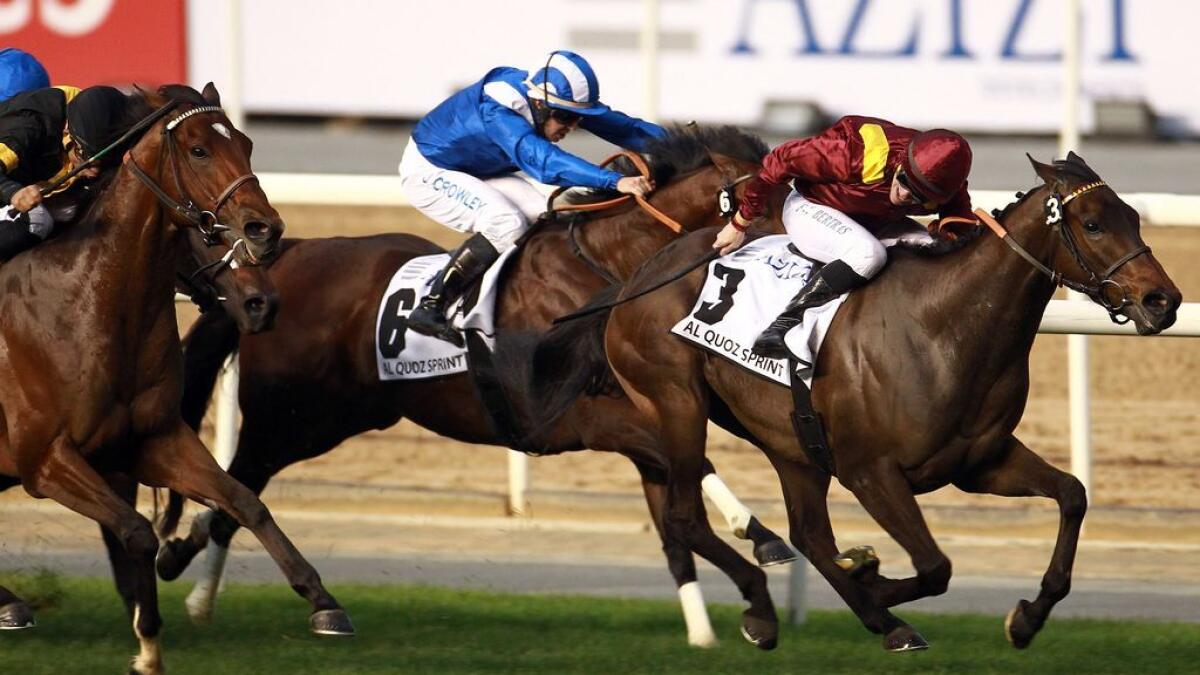 The Right Man clinches Al Quoz Sprint in thrilling fashion