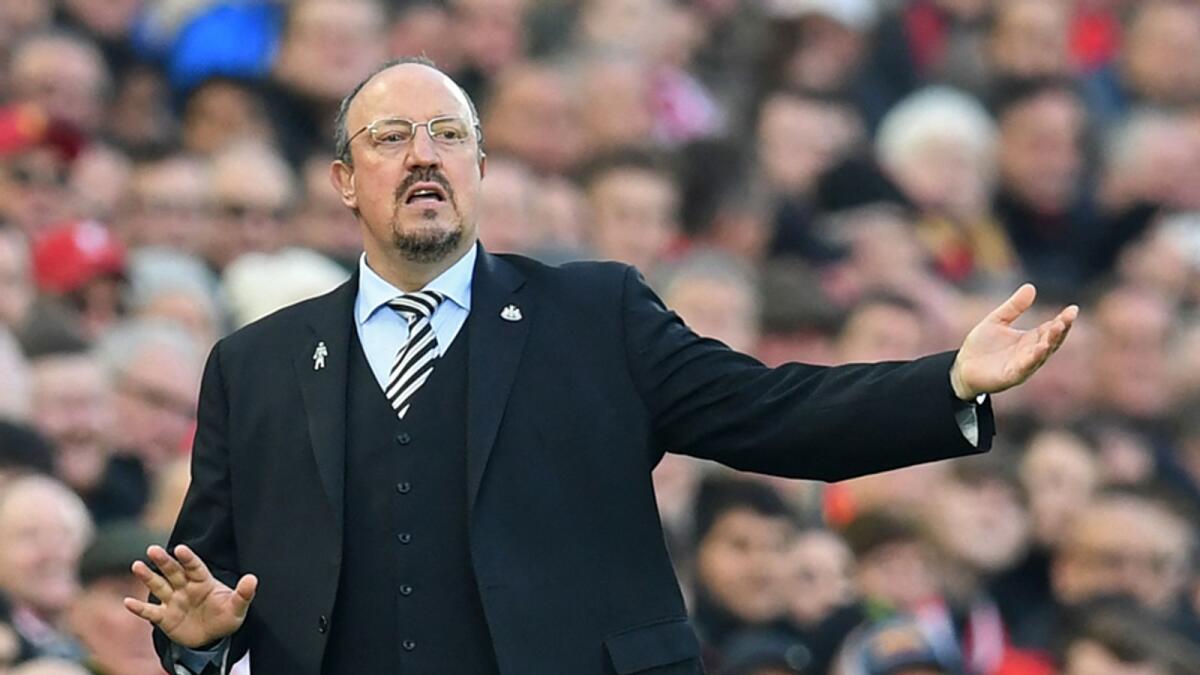 Reports in the British media have linked the former Real Madrid boss with the Celtic hotseat, but Benitez said his focus was on the Premier League. — AFP file