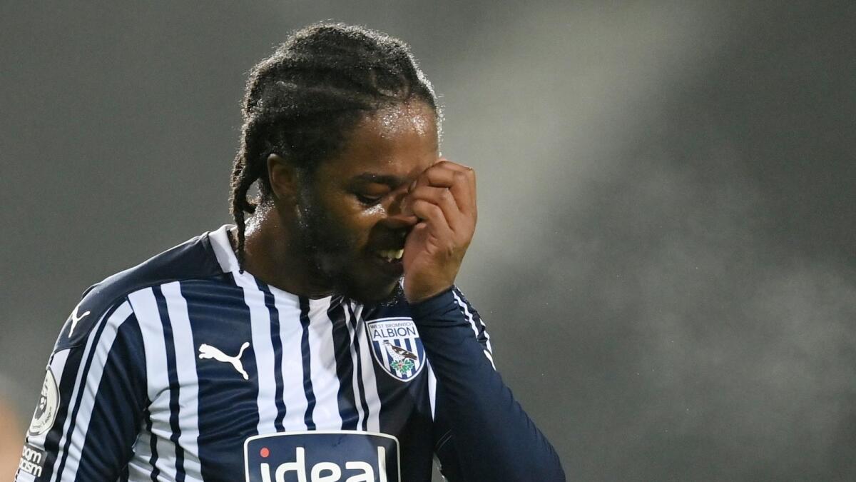 West Bromwich Albion's Romaine Sawyers is victim of racism. — Reuters