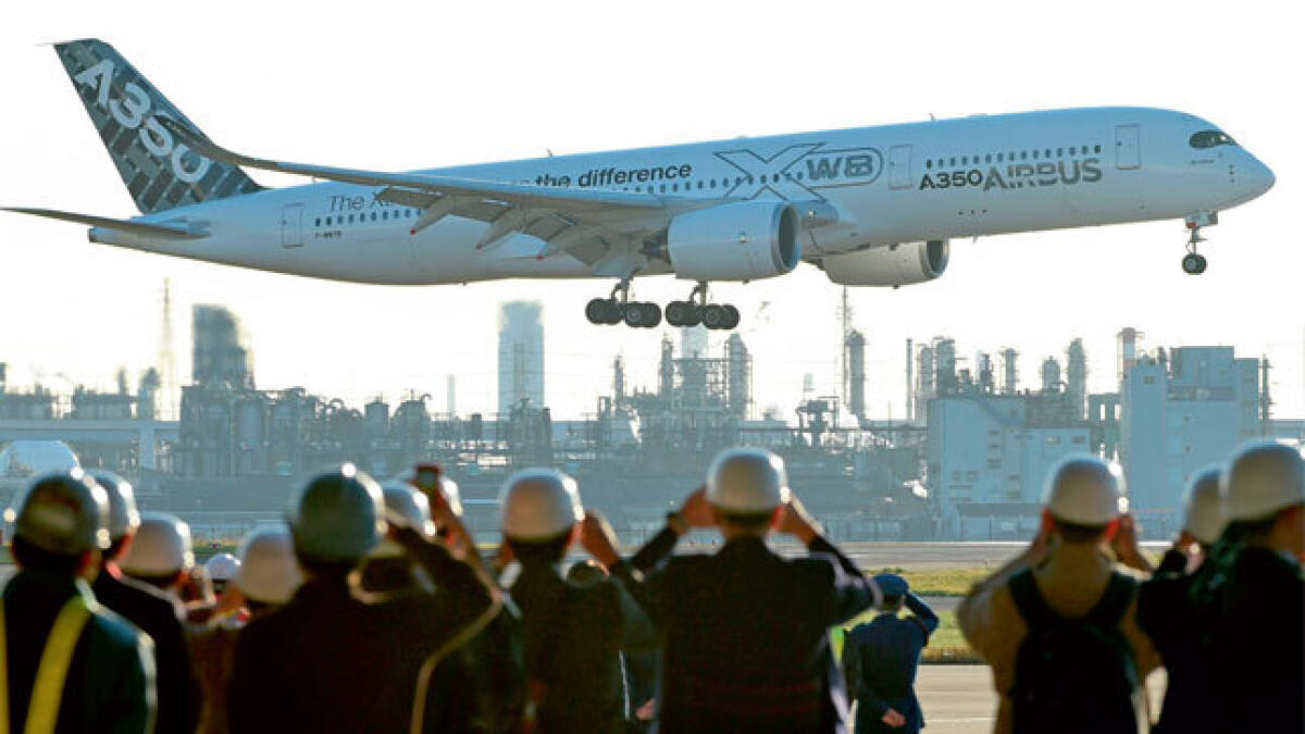 Airbus to deliver first A350 jetliner around December 12