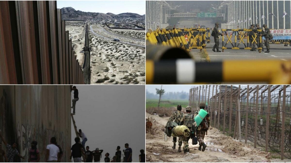 As Trump calls for wall, a look at the worlds barriers