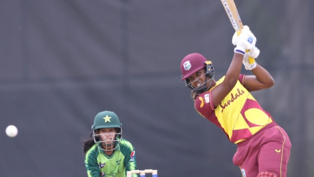 West Indies Women won the second T20I against Pakistan Women by seven runs on DLS method. — PCB Twitter