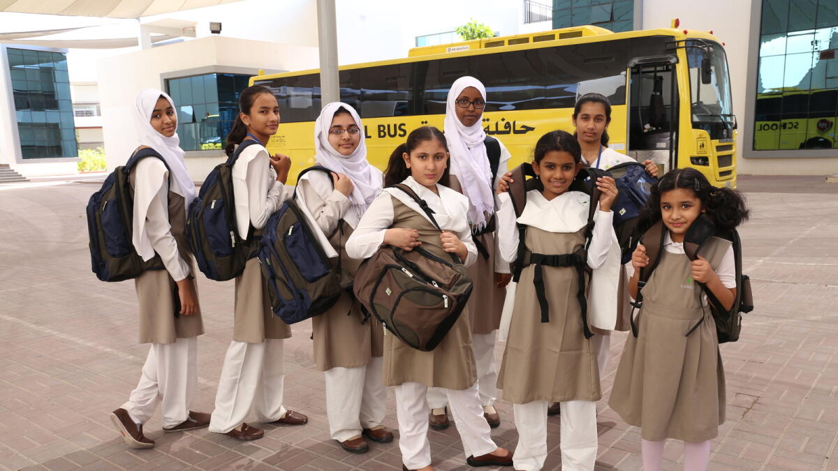 UAE schools group develop lighter bag for students