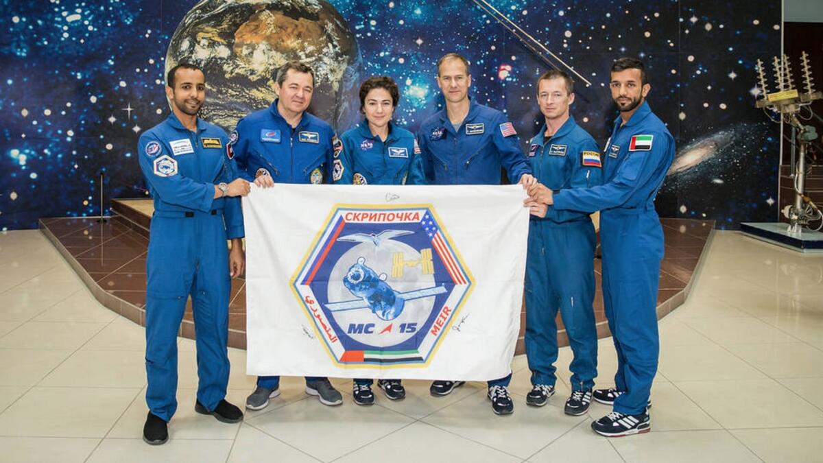 International Space Station, ISS, Hazzaa AlMansoori, Sultan AlNeyadi, Roscosmos, Nasa, MBR Space Centre