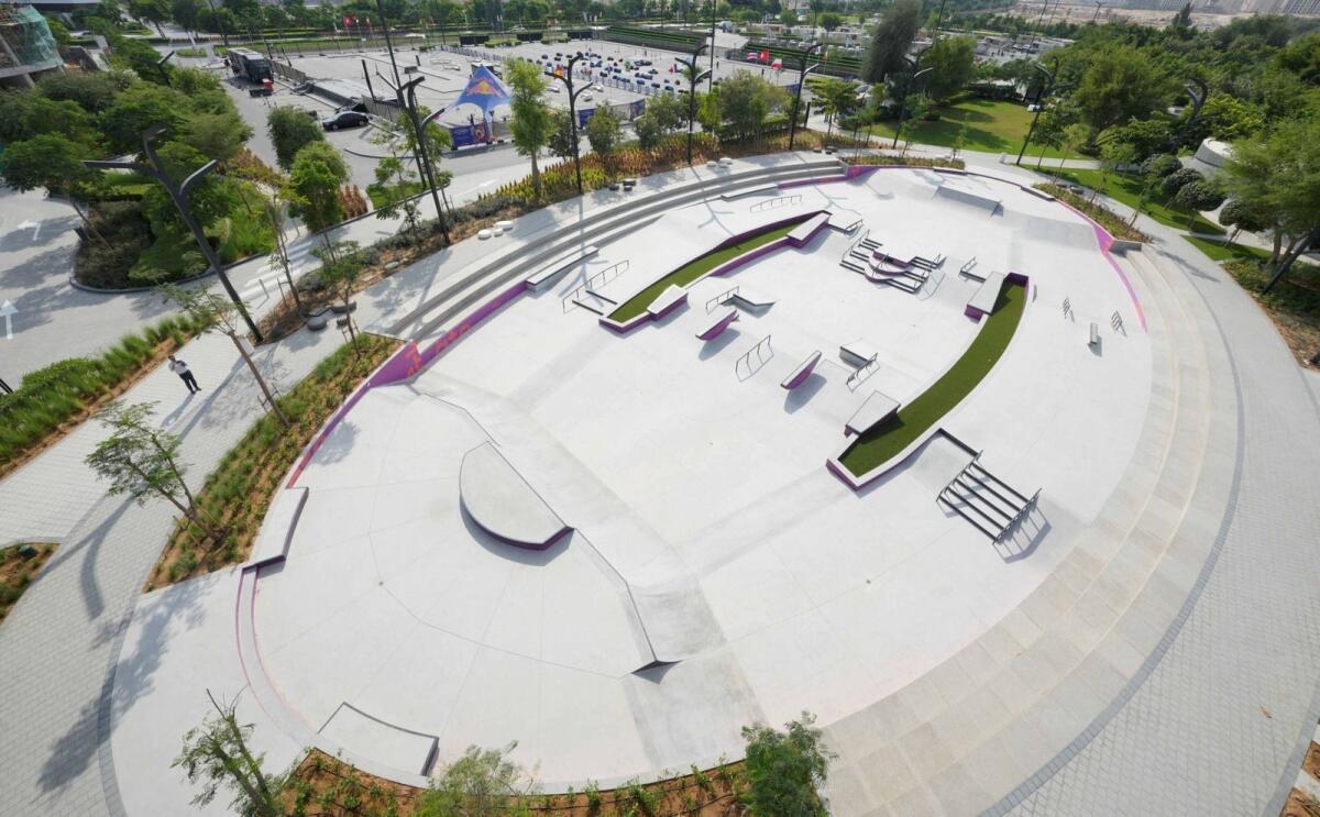 The consensus on the Aljada Skate Park has been overwhelmingly positive. — Supplied photo