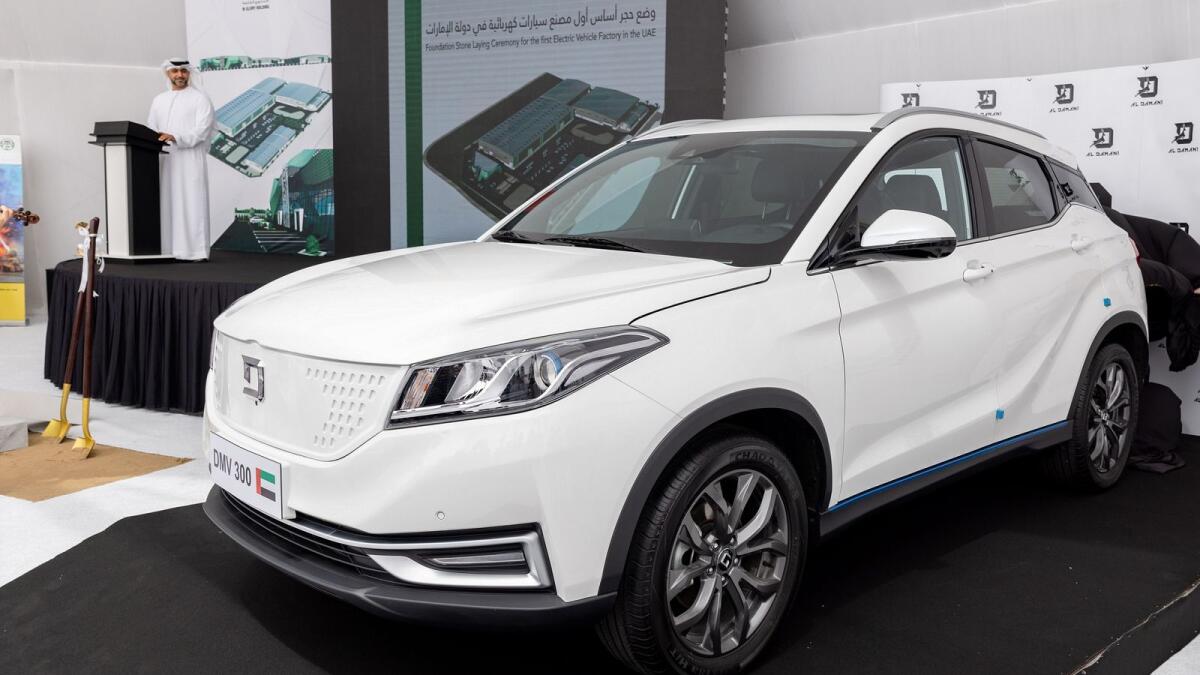 The facility in Dubai Industrial City is expected to produce 55,000 cars per year - Supplied