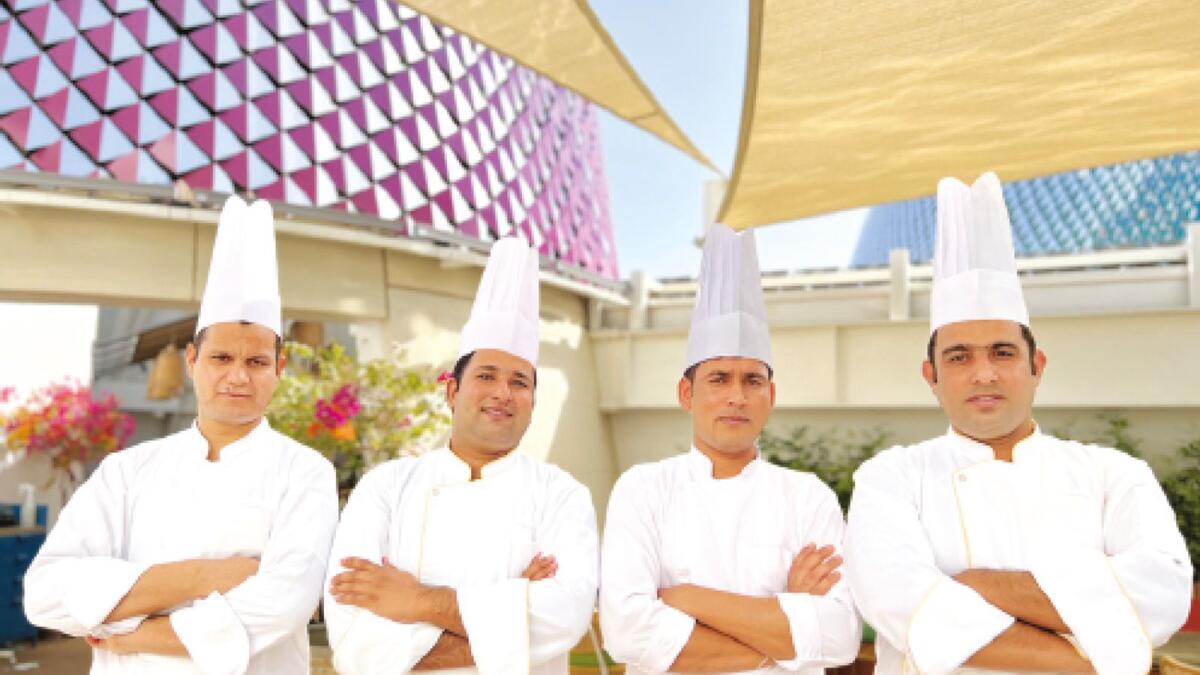 The team of Chef at Dawat