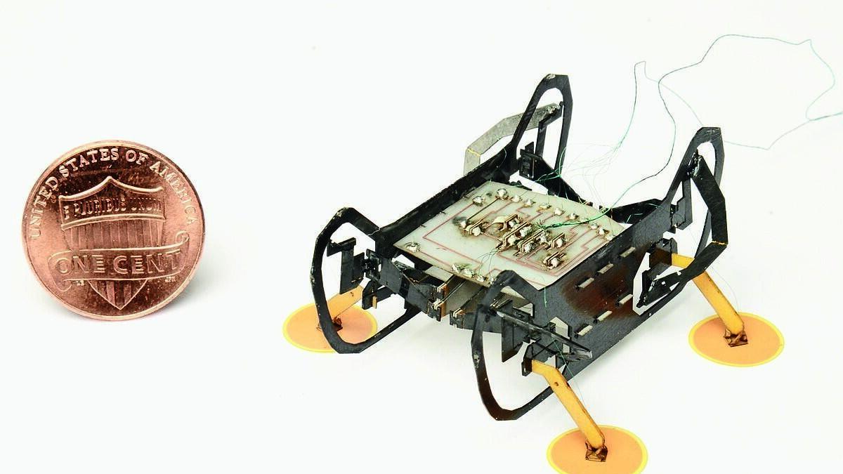 Robotics newest super-hero: A micro machine you can call Spider-bot