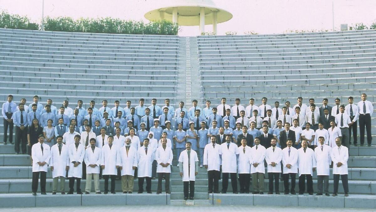 Aster DM Healthcare staff in 2002