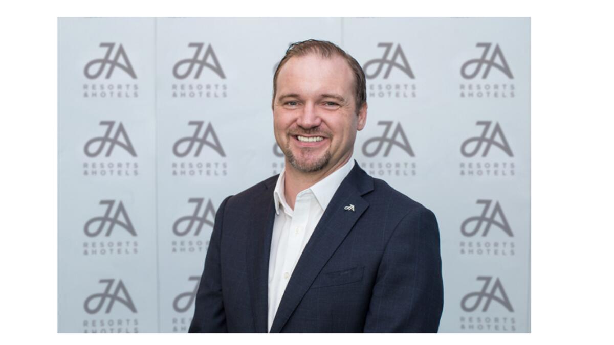 William Harley-Fleming, Cluster General Manager of JA Resorts &amp; Hotels