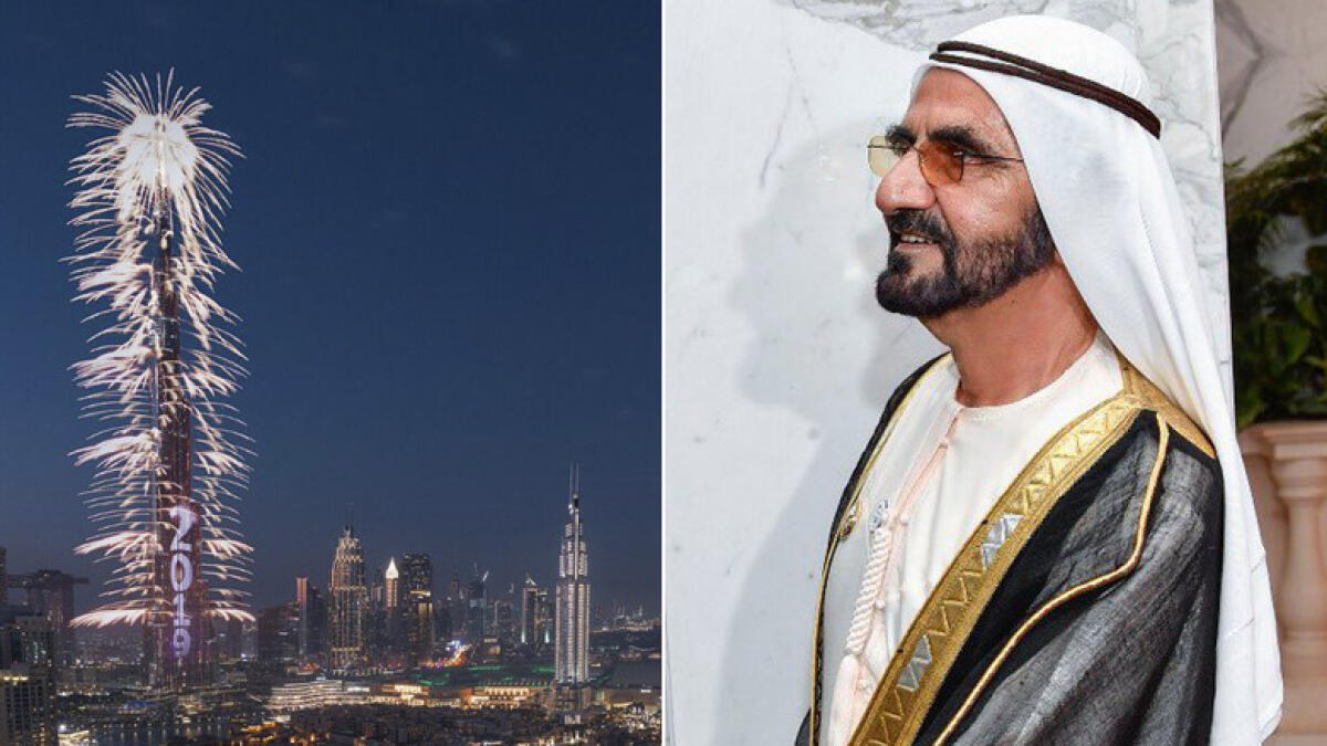 Sheikh Mohammed applauds Dubais New Years Eve organising committee