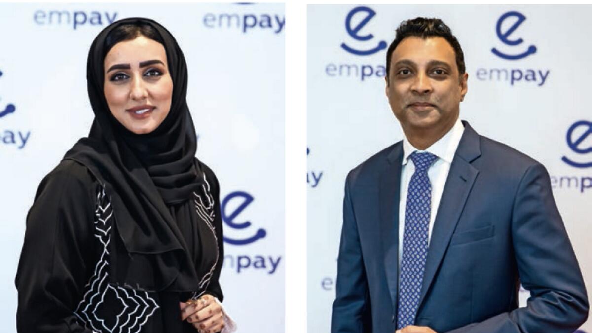 Muna Al Qassab, CEO, Empay and Gigi Geore Koshy, Deputy CEO and CPO, Empay
