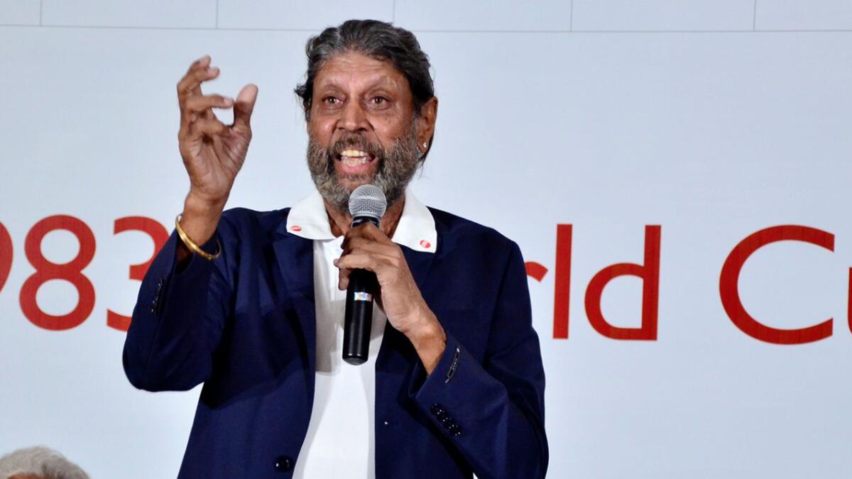 Kapil Dev was known to bowl a lot in the nets. — PTI
