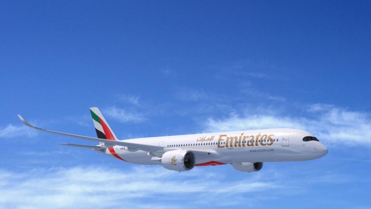 Emirates, airbus, A350, dubai airshow 2019