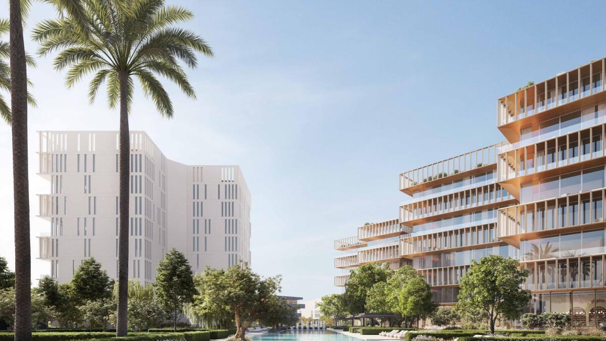 The Ritz-Carlton Residences, Dubai, Creekside comprise 177 residences across 7 buildings and 12 mansions. — supplied photo