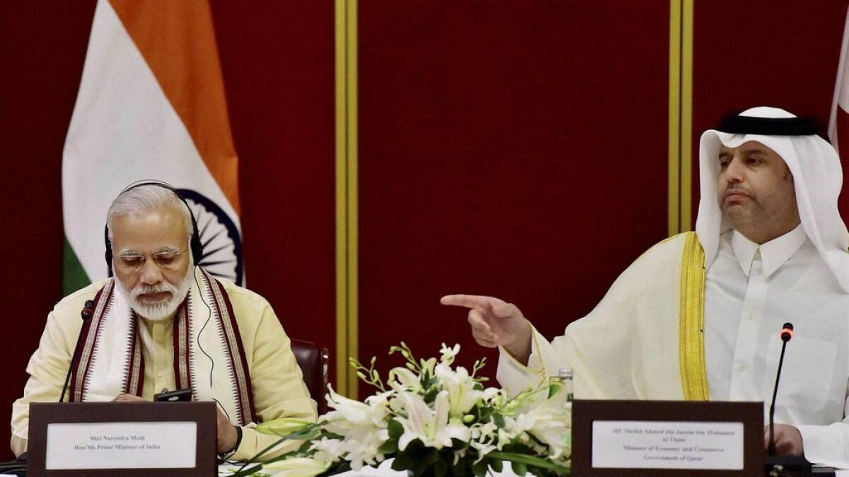 India, Qatar sign seven agreements