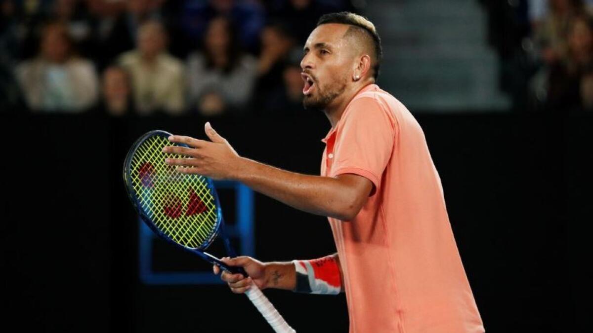 Kyrgios had no problems with the USTA scheduling the tournament. (Reuters)