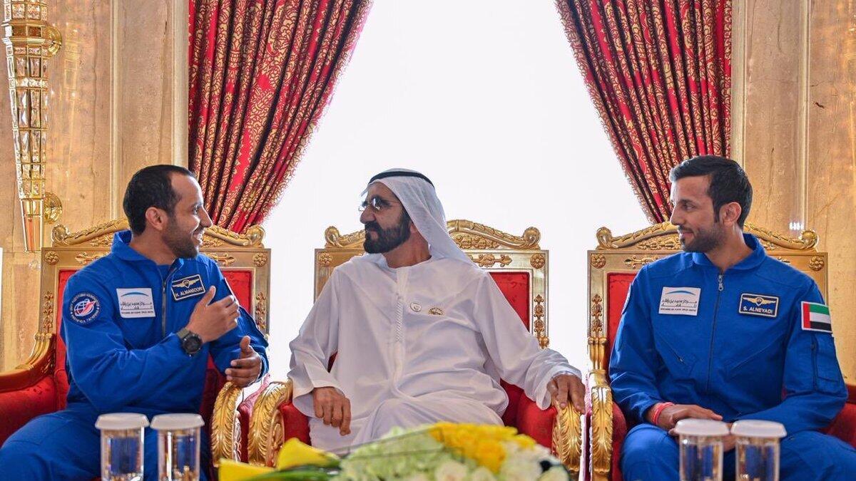 Video: What Sheikh Mohammed told UAEs first astronauts in meeting