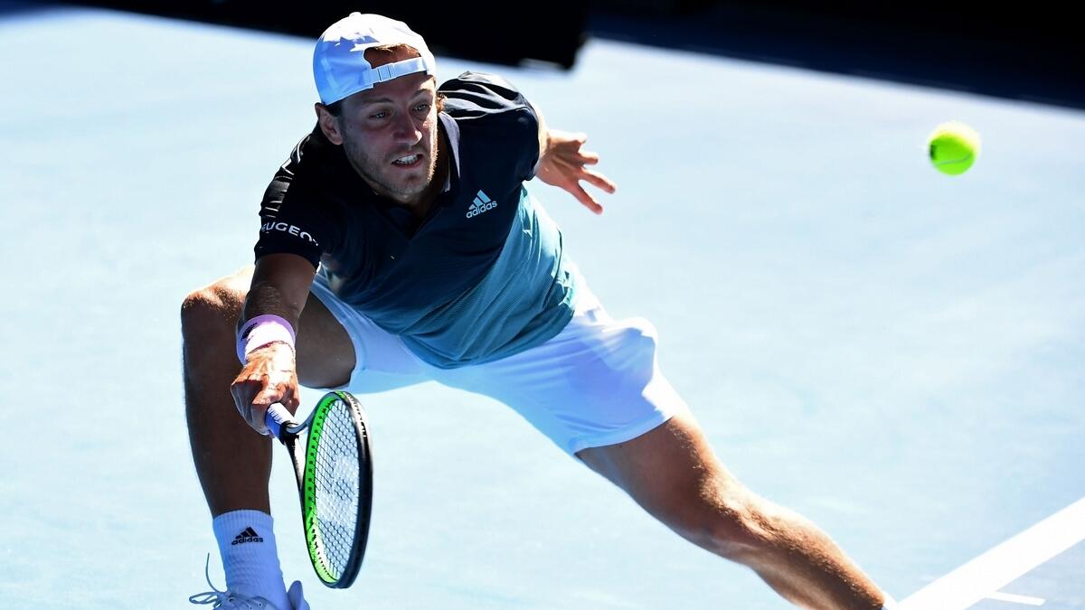 Pouille beats Raonic to reach first Slam semifinal