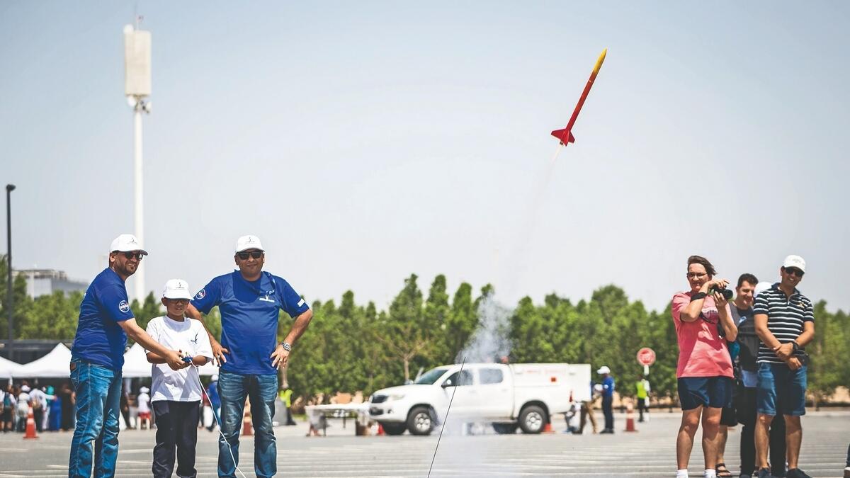 Dream rockets soar high in Dubai