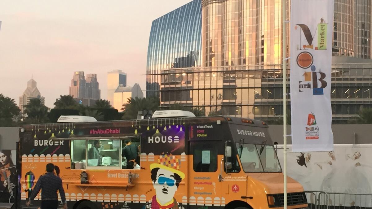 Burger House Food Truck at the venue