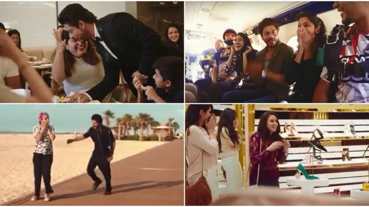 Shah Rukh Khan takes a surprise walk around Dubai, stuns residents