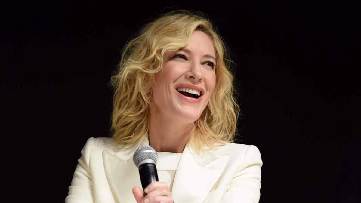 Cate Blanchett promotes Carol in Japan