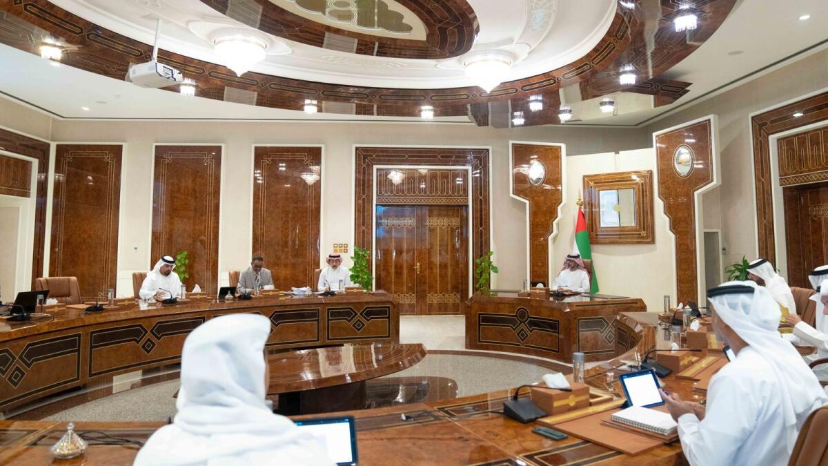 Sheikh Ammar bin Humaid Al Nuaimi, Crown Prince of Ajman, Chairman of Ajman Bank, expressed his appreciation of Ajman Bank’s positive results. — Supplied photo