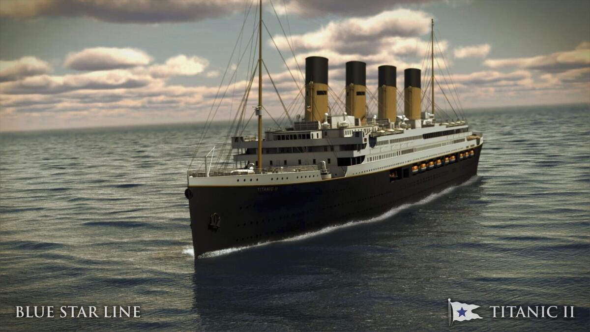 Dubai to be first stop for Titanic II