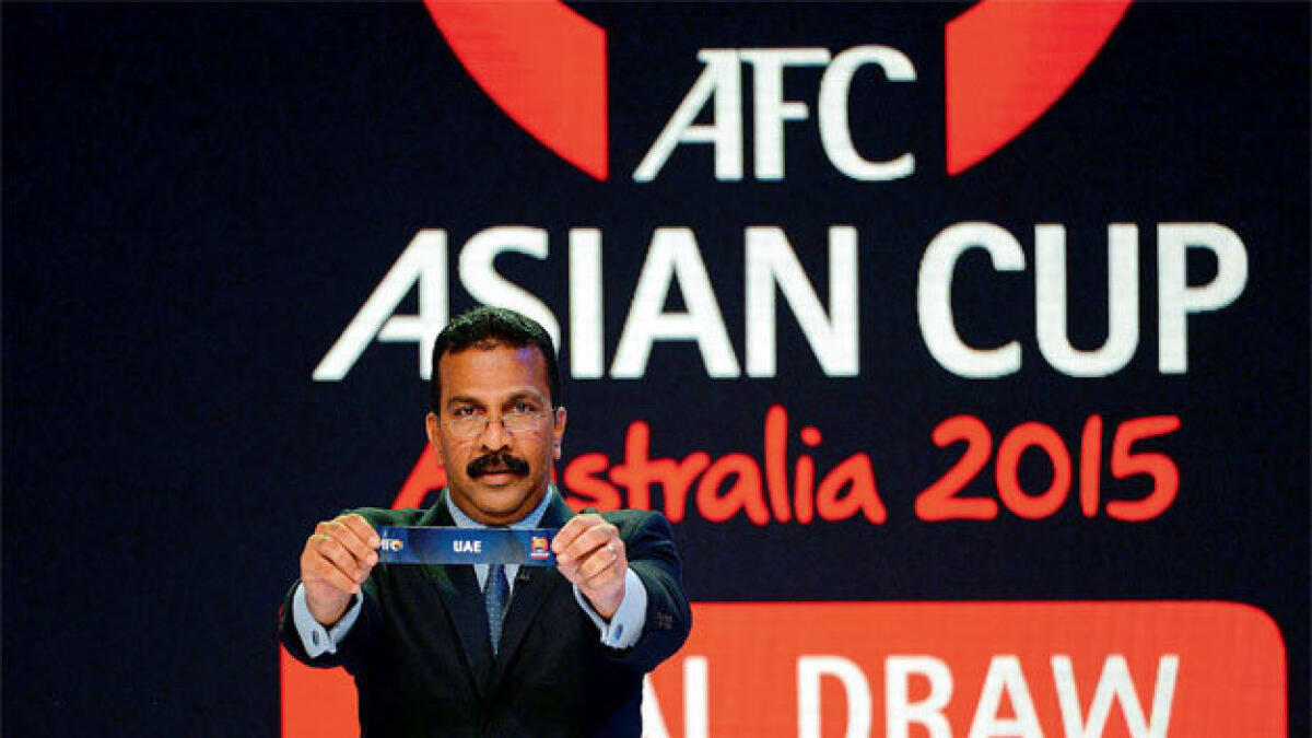 UAE to take on Qatar in Asian Cup opener