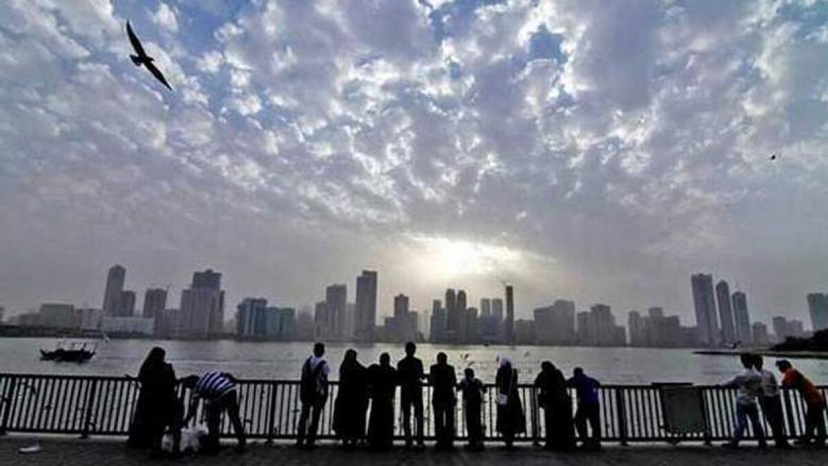 Cloudy, hazy weather in UAE, temperature to dip again