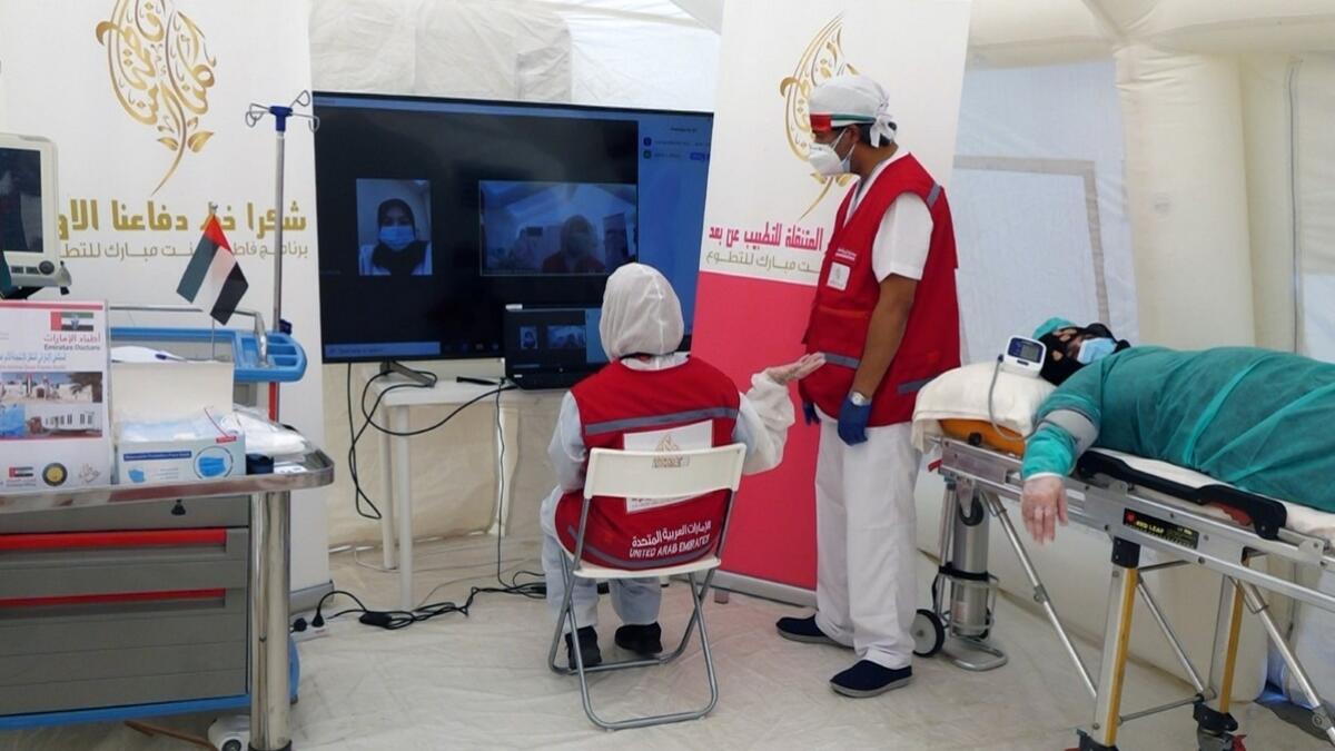 Video, Sheikha Fatima Volunteering Programme, launches, mobile health clinic, women, children