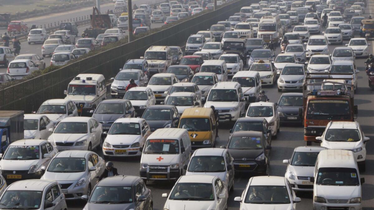 Watch: 40-km jam on Ahmedabad-Mumbai highway