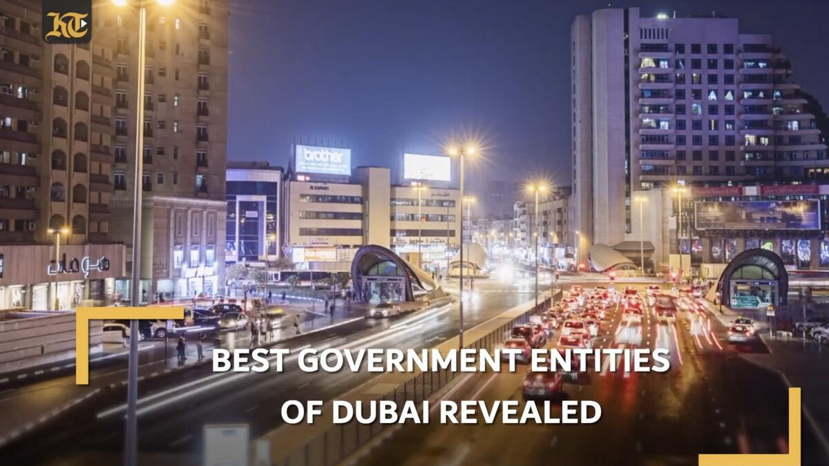 Dubais best performing government entities revealed