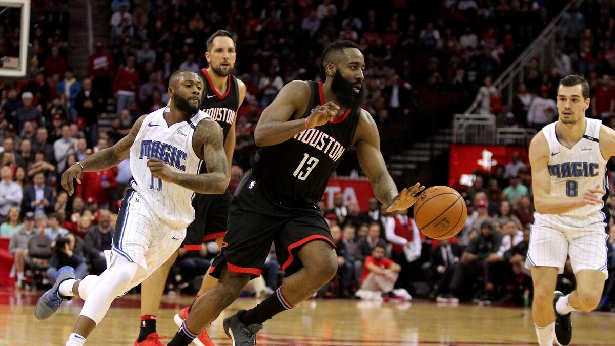 Harden first NBA player to score 60 in triple double