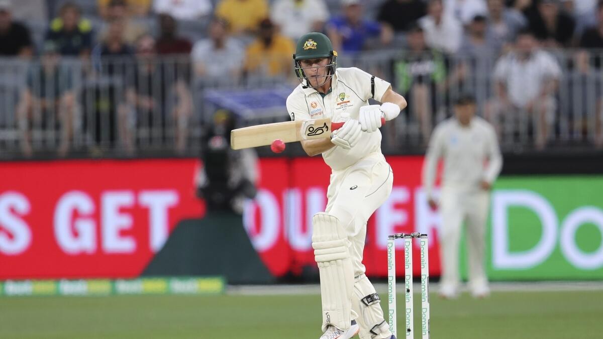Labuschagnes ton puts Australia ahead in Perth