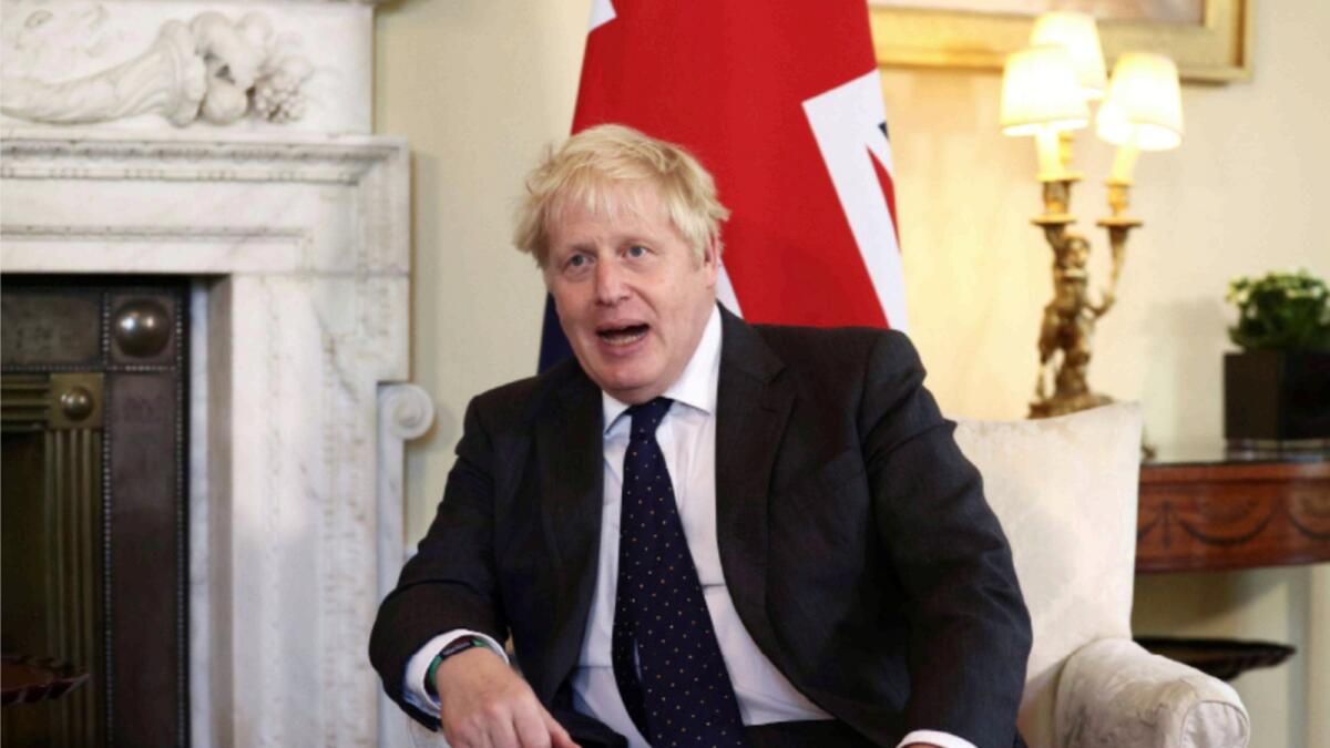 Britain's Prime Minister Boris Johnson. — Reuters